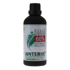 AINTEROL Ginseng 60% Extract 100ml (3.38fl.oz)